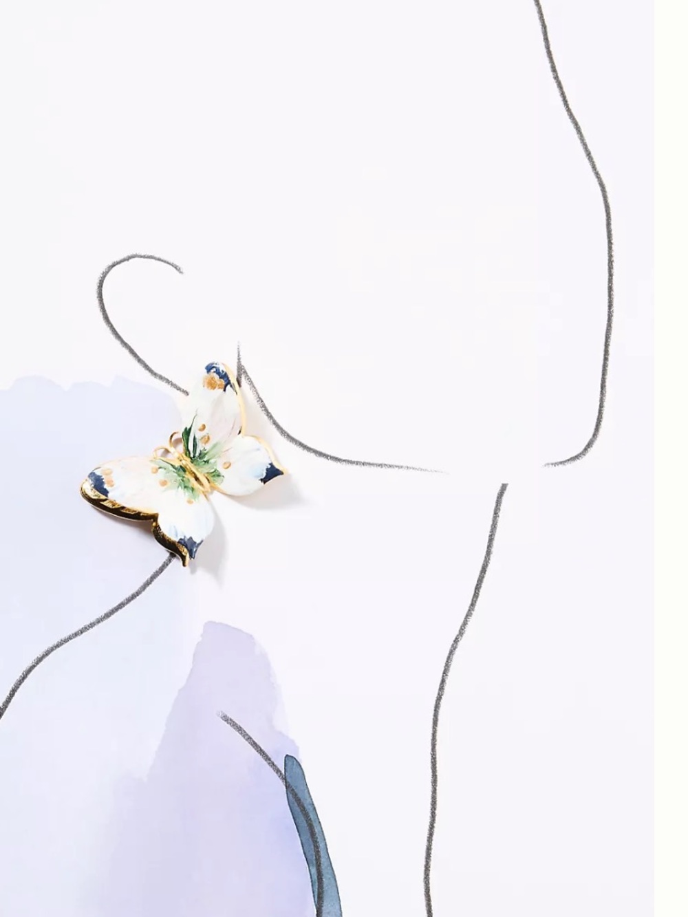 The Reef Anthropologie earrings NEW